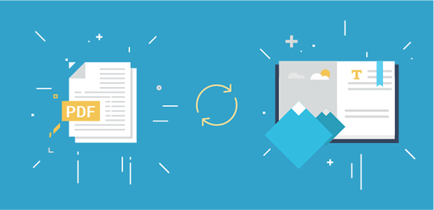 convert PDF into flipbook