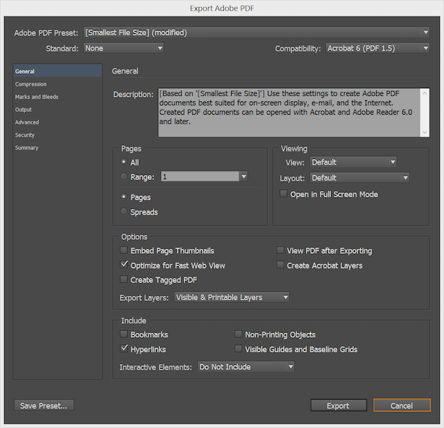 How To Export From Indesign To Web Pdf