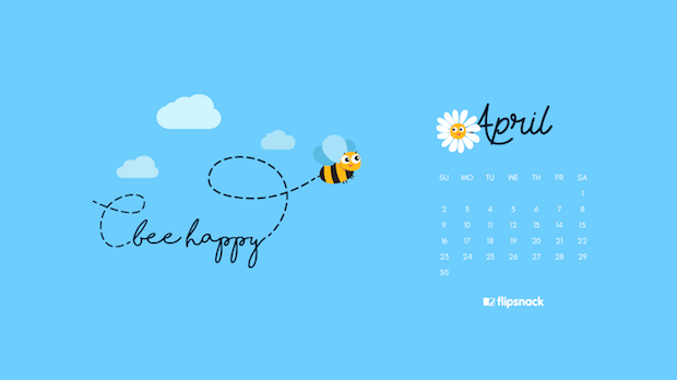 Desktop Calendar April 2017 Desktop Calendar April 2017