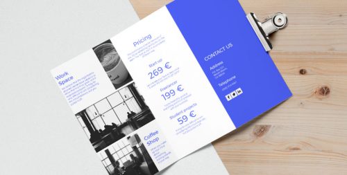 digital pamphlet design