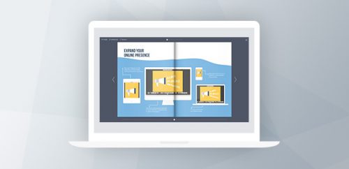 new flipbook widget
