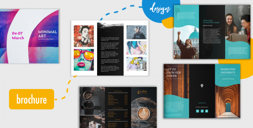 how to design trifold brochure cover
