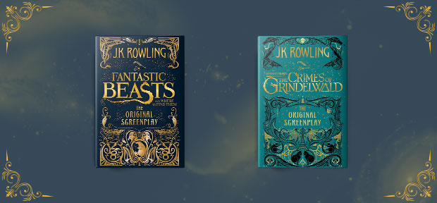 fantastic beasts book cover series design