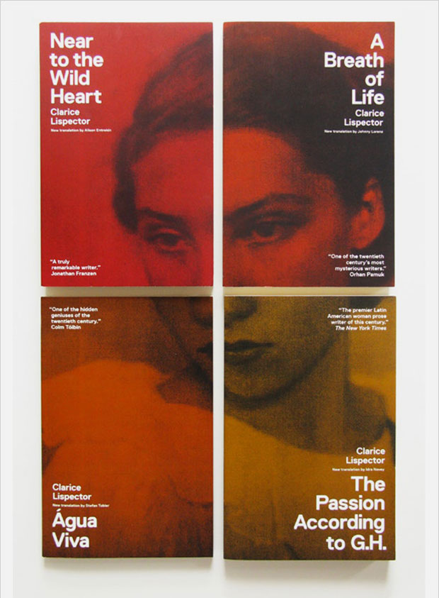 clarice lispector book collection book cover series design