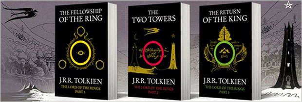 the lord of the rings book cover series design