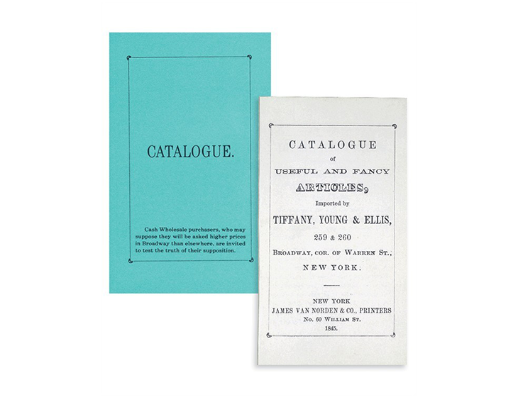 tiffany&co story of the catalog