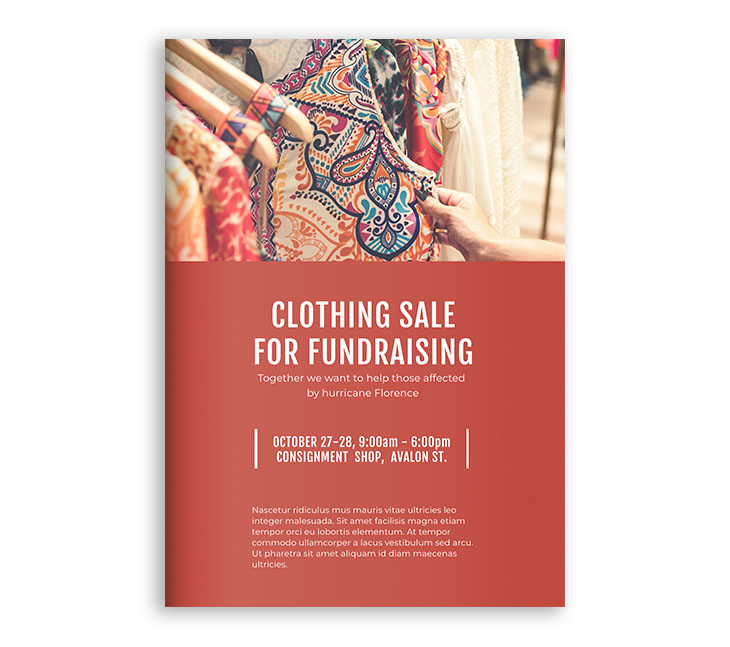 Fundraiser Event Flyer Template