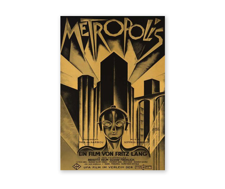 poster design art - metropolis