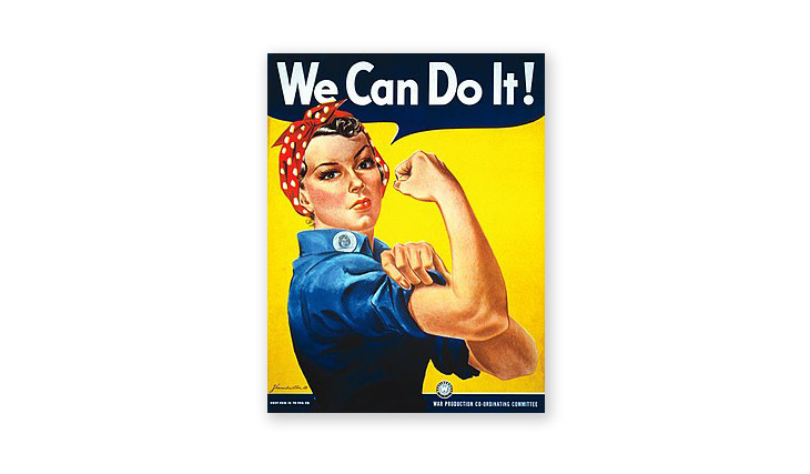 rosie the riveter poster design
