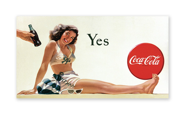 coca cola poster design