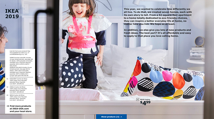 IKEA catalogs