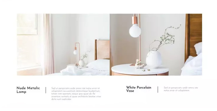 modern furniture catalog template
