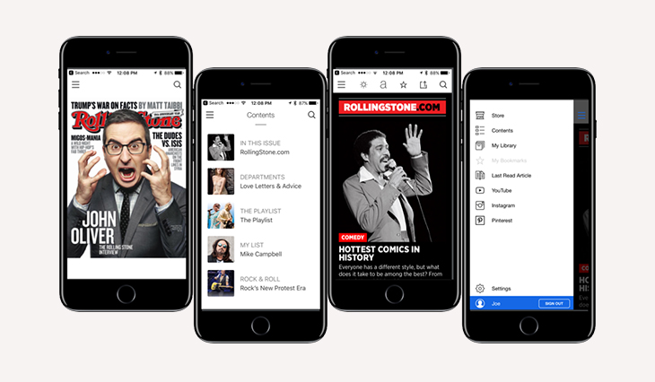 best mobile apps for publishers - zinio