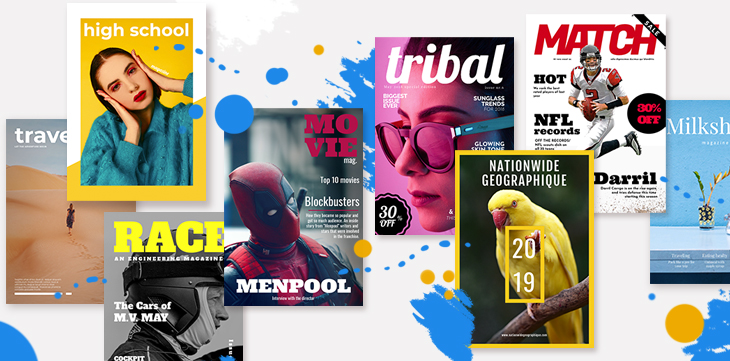 flipsnack magazine templates
