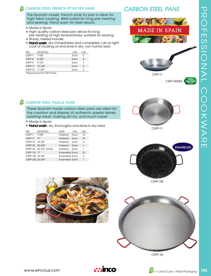 top us 100 brands - winco B2B catalog