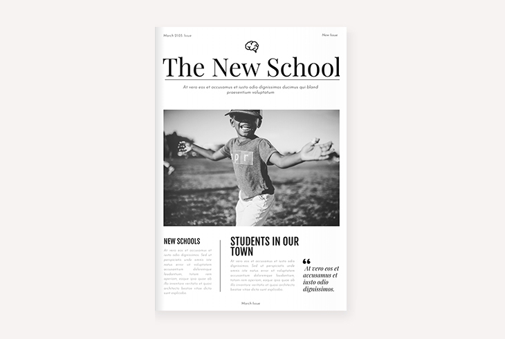school newspaper