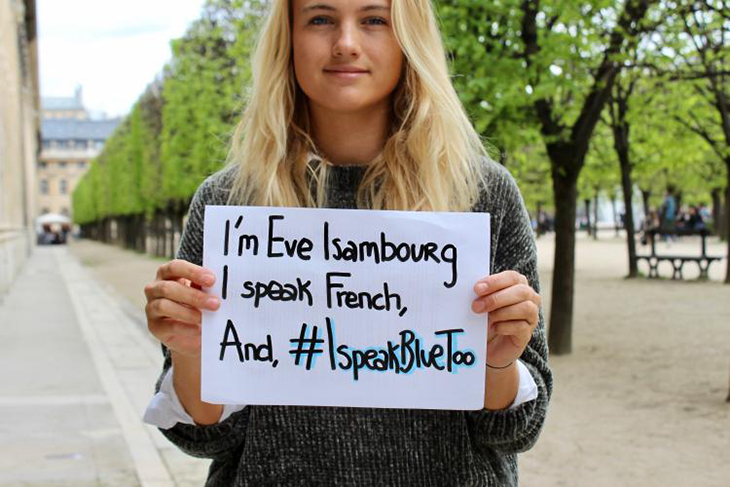 World Oceans day I speak blue