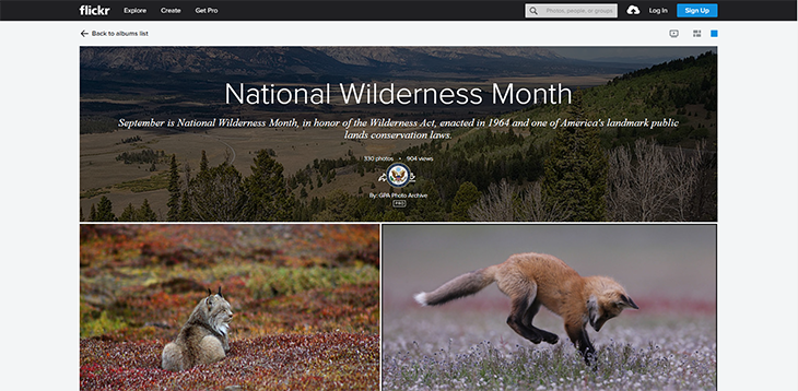 2020 national wilderness month