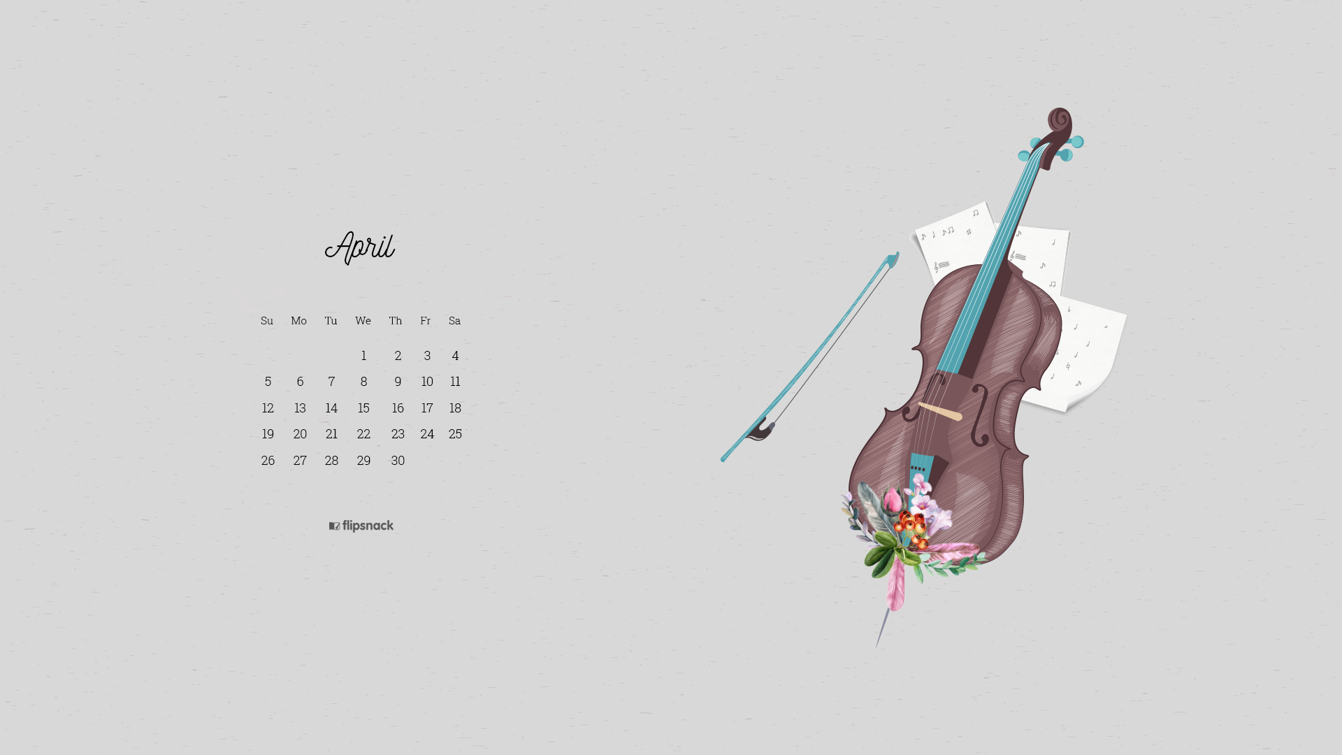 April 2020 wallpaper calendars
