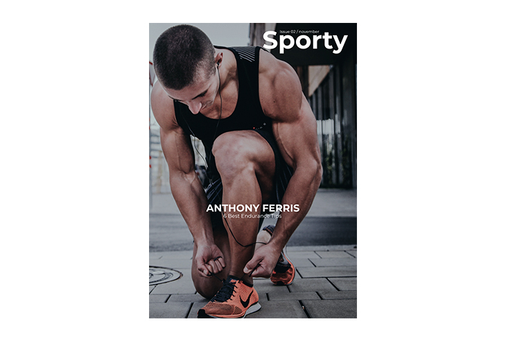 sports magazine template