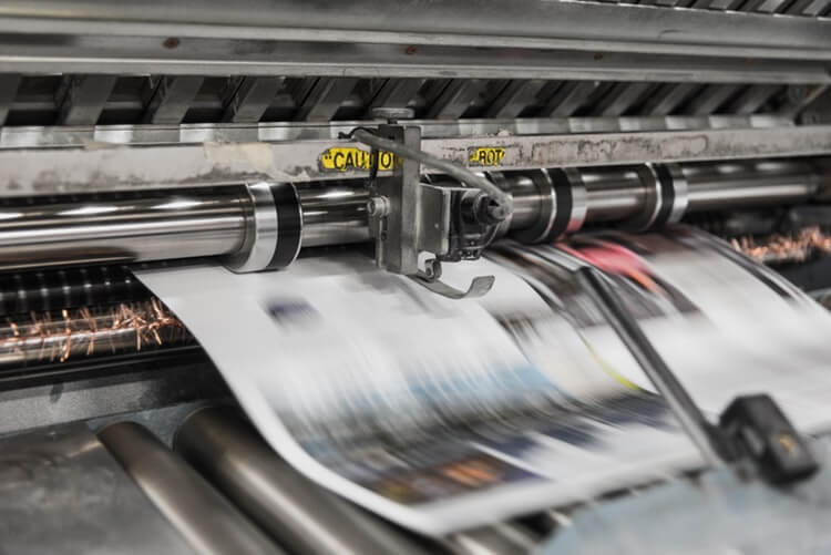 8 newspaper fonts rotary press