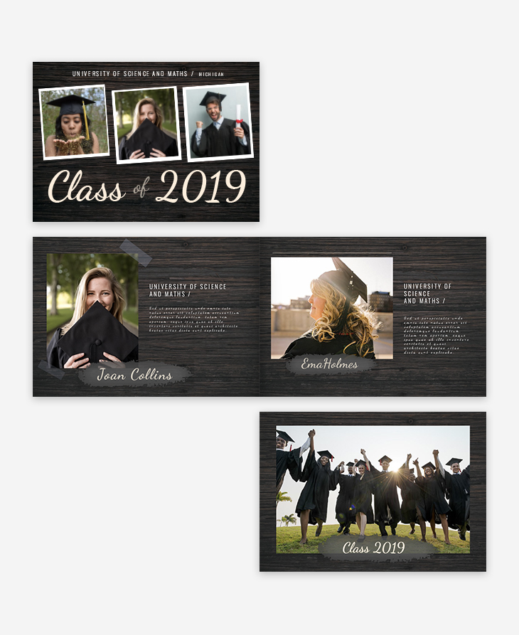 yearbook layout templates