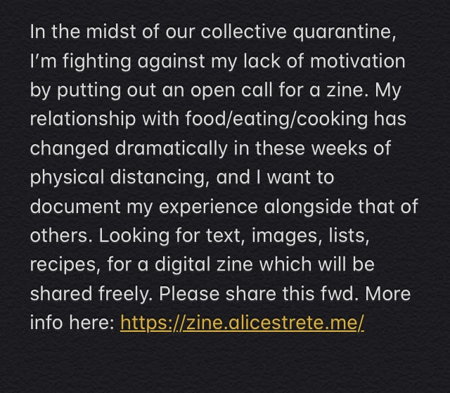 makine a zine - open call for submissions