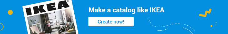 How to make a catalog like IKEA banner