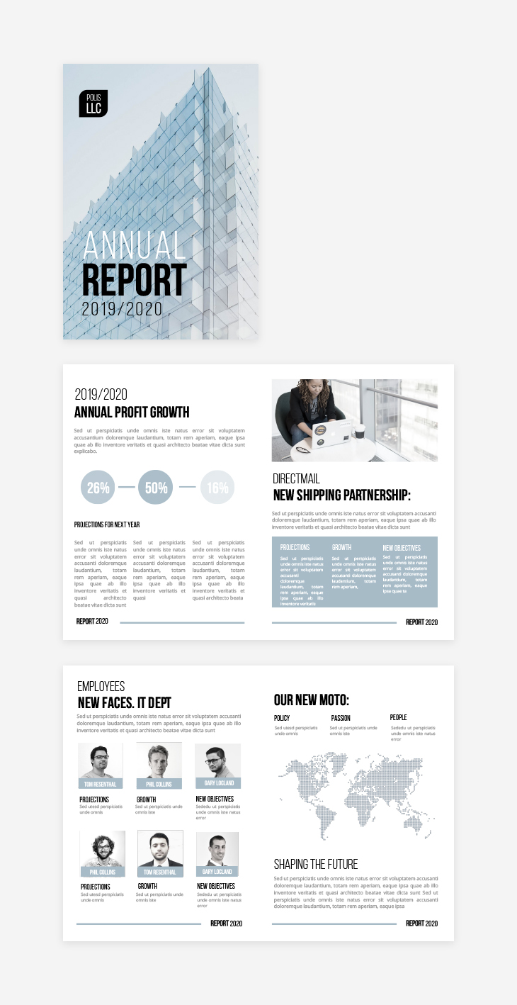 school report template