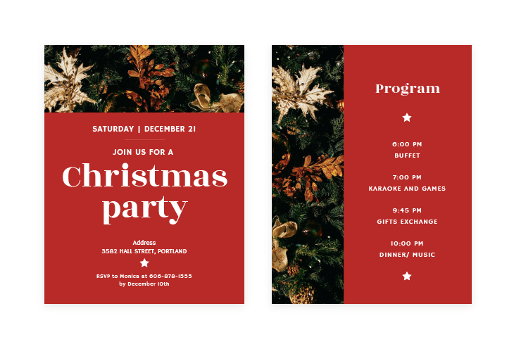 christmas template online educational tool