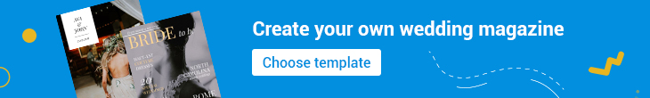 create your own wedding magazine