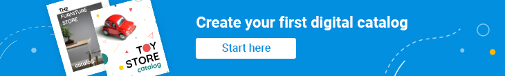 brick and mortar stores going online- create your first catalog