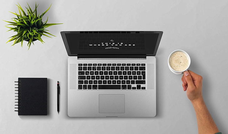 image of a laptop- how to run an online magazine in 2020