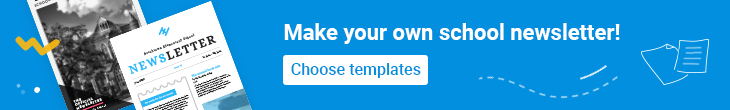 make your own school newsletter