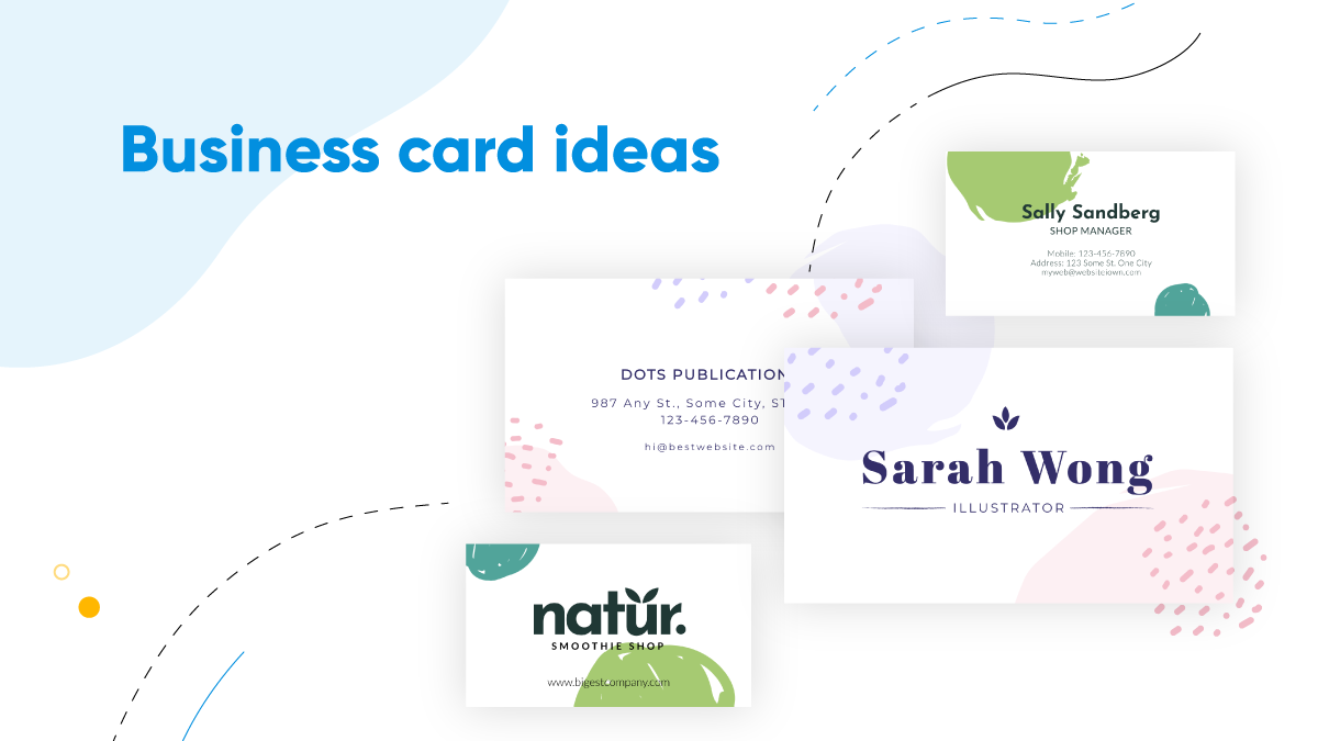 20 Business Card Design Ideas To Help You Seal The Deal Flipsnack Blog