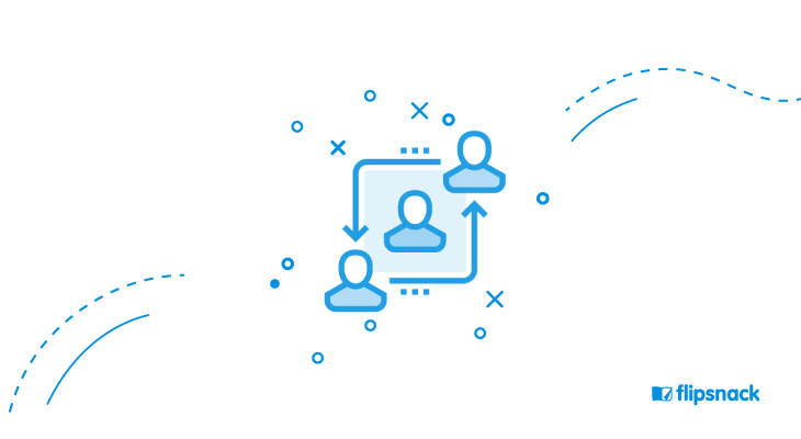 passing information from one and other through the referral system