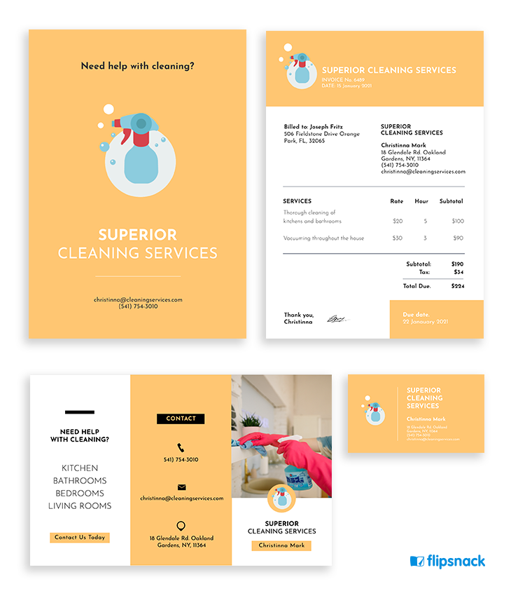 example of marketing collateral