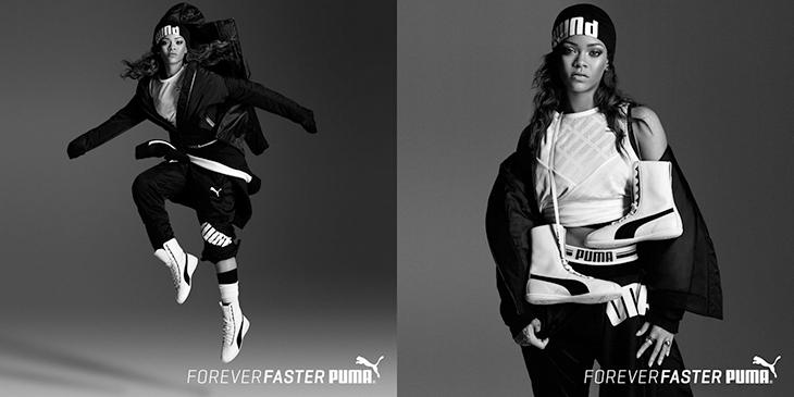 Puma campaign with Rihanna