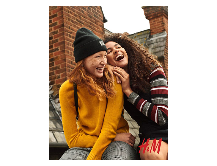H&M Fall Winter 2019 Collection lookbook cover example