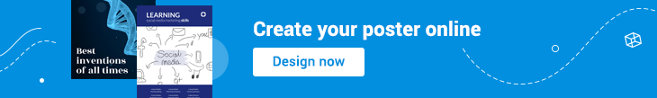 banner for creating your poster online