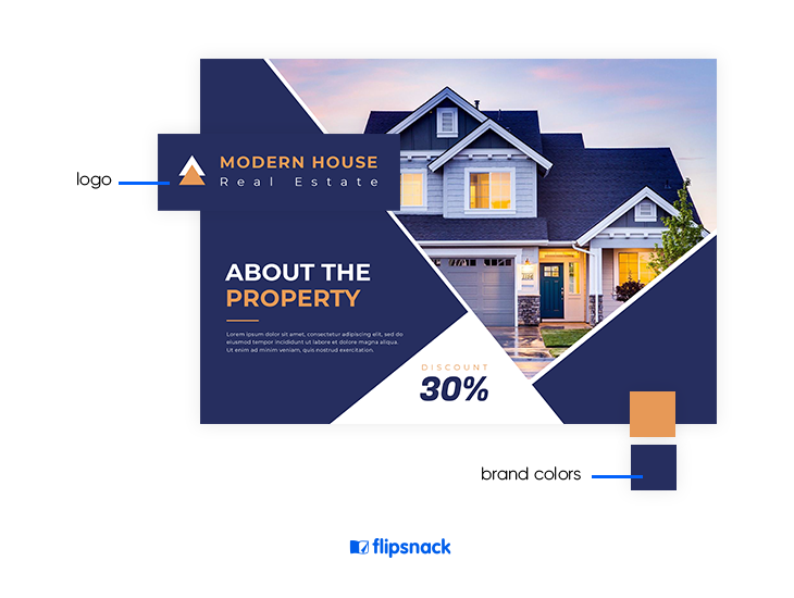 real estate postcards offer brand recognition