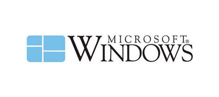 windows first logo design