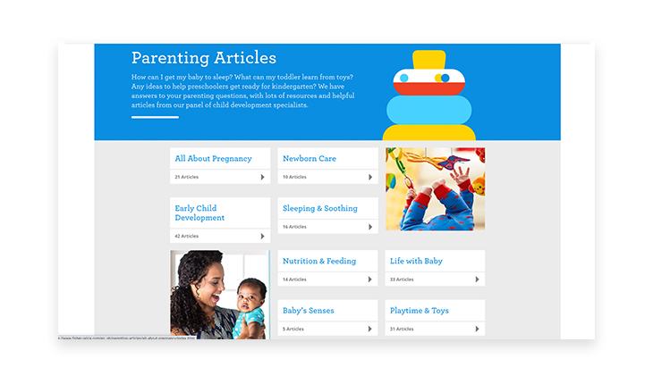 Fisher-Price content marketing srategy