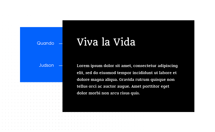 quando and judson font combination