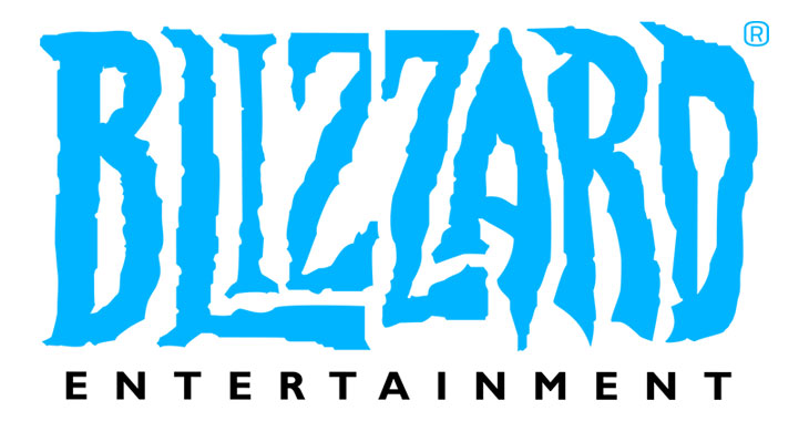 Blizzard Entertainment fantasy font logo