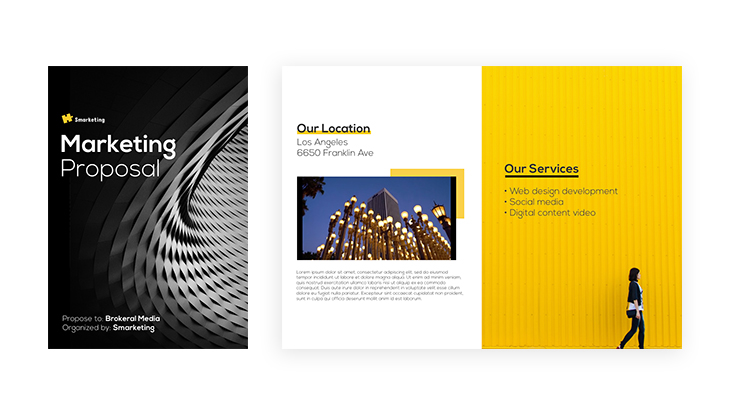 Simple Marketing Proposal Template
