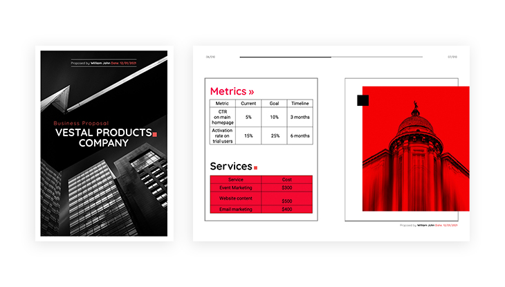 Product Business Proposal Template