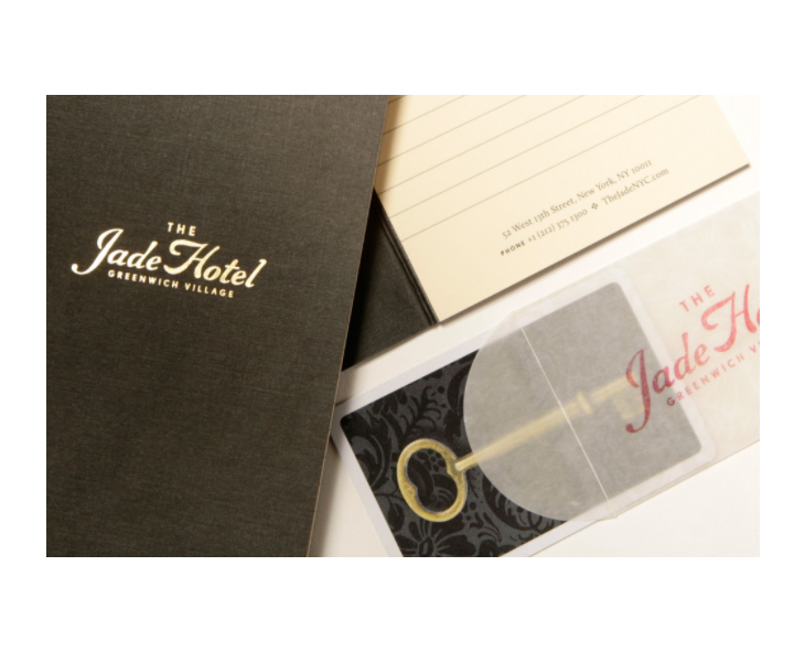 how The Jade Hotel uses letterheads