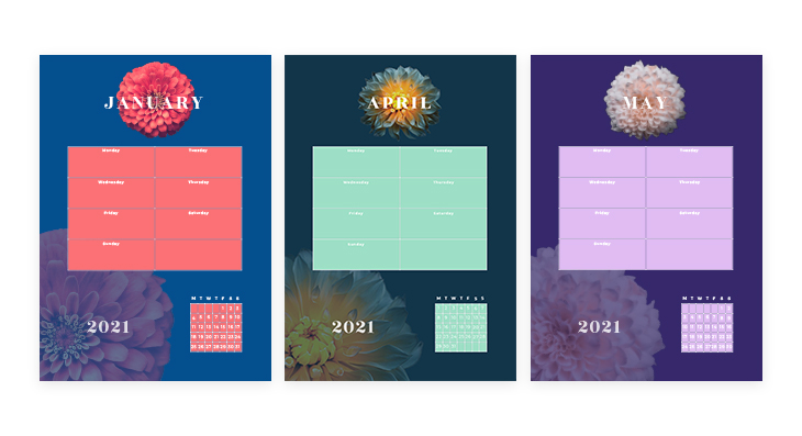 Fillable Weekly Calendar Template