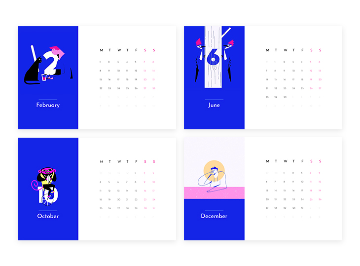 Printable Yearly Calendar Template